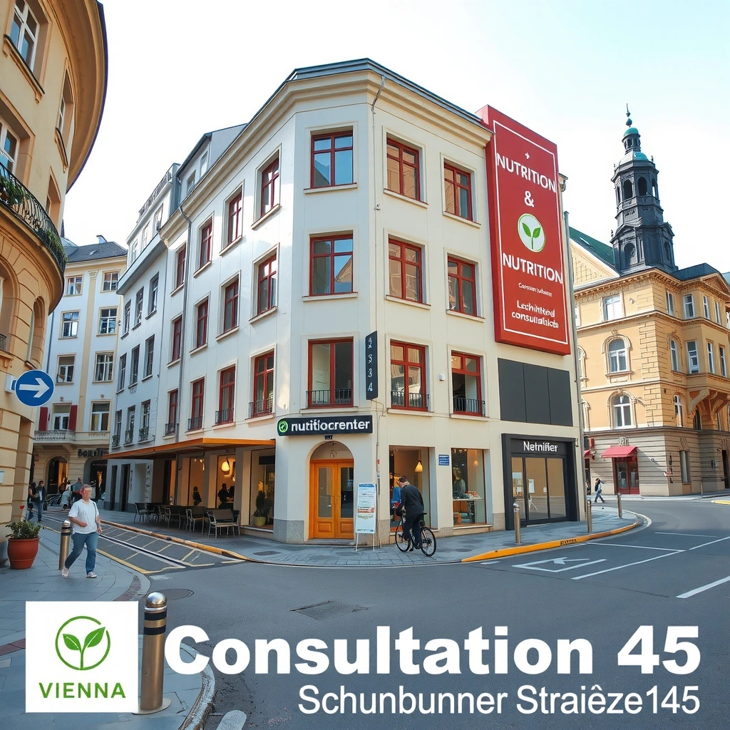 Localisation du cabinet AuroraSente sur Schönbrunner Straße à Vienne