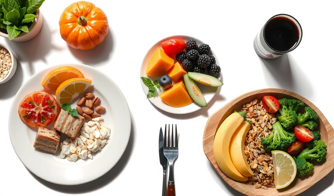 Nutrition équilibrée et équilibrée avec plaisir